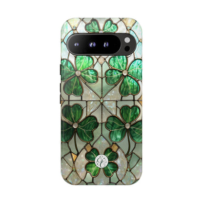Stained Glass Clover Tough Phone Case