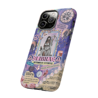 Libra Zodiac Star Sign Tough Phone Case