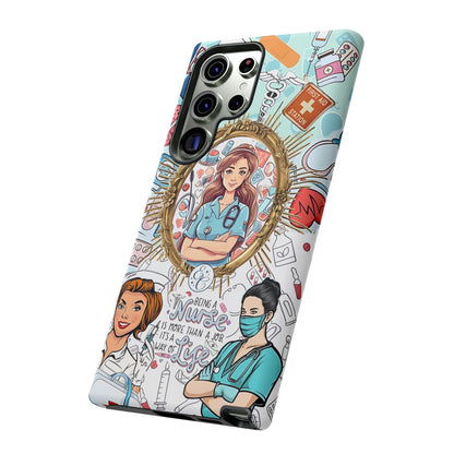 Nurse Art Tough Phone Case