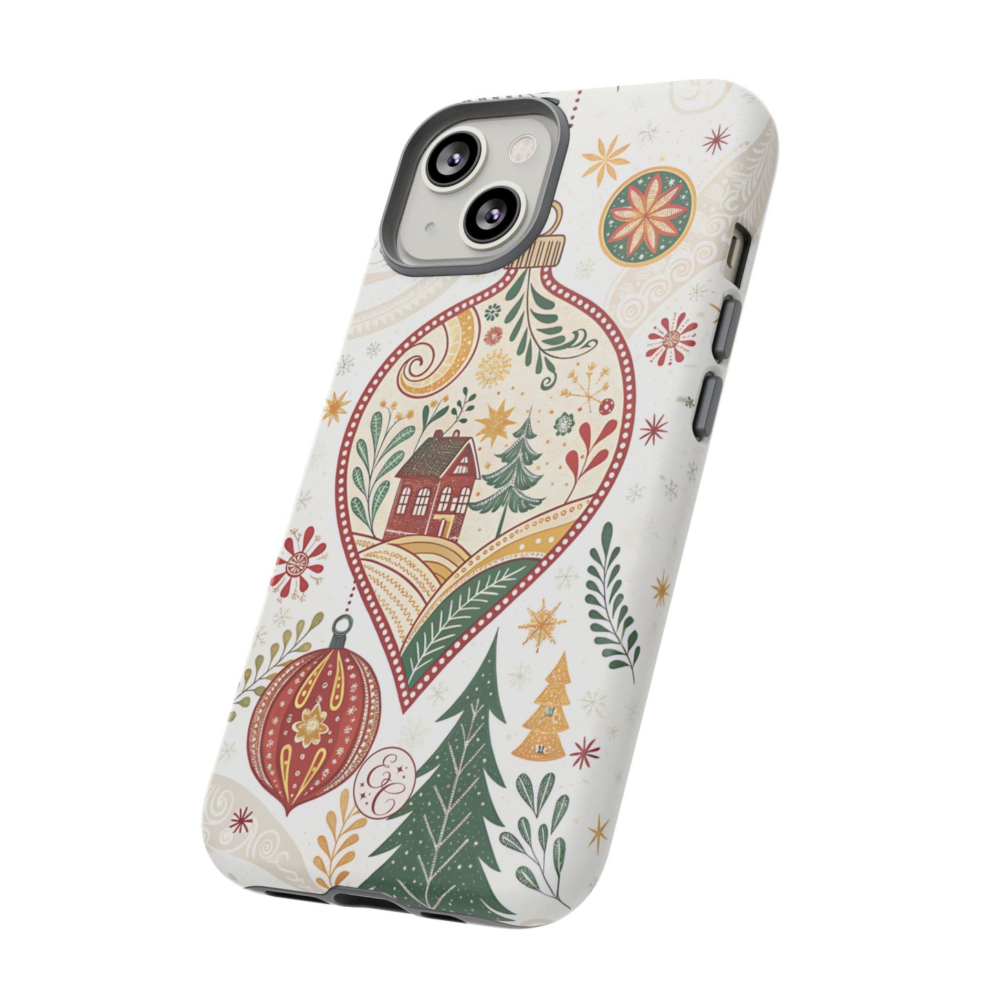 Cozy Christmas Ornament Tough Phone Case