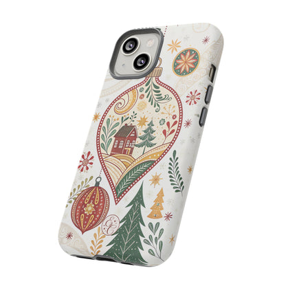 Cozy Christmas Ornament Tough Phone Case