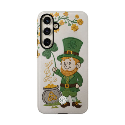 Cute Leprechaun Tough Phone Case