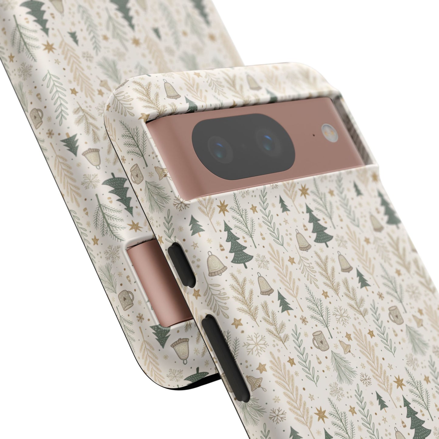 Boho Christmas Forest Tough Phone Case