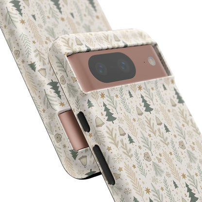 Boho Christmas Forest Tough Phone Case