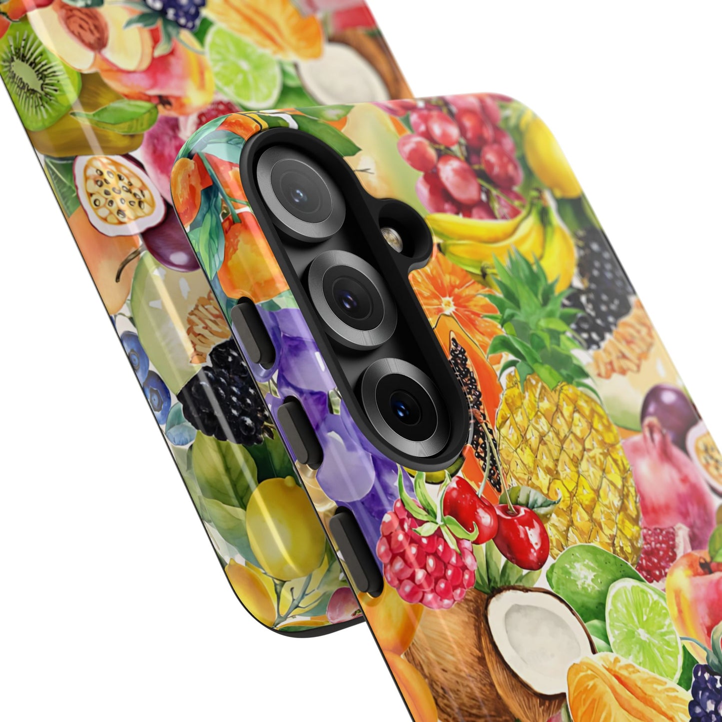 Colorful Fruits Collage Tough Phone Case