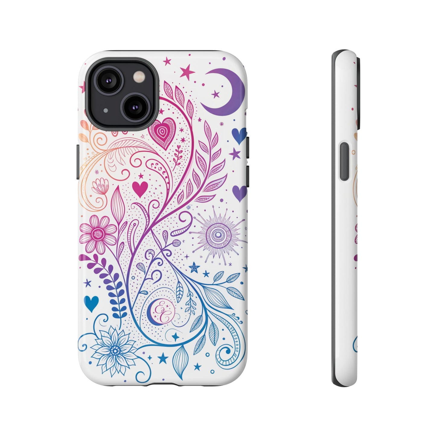 Subtel Bisexual Boho Doodle Tough Phone Case