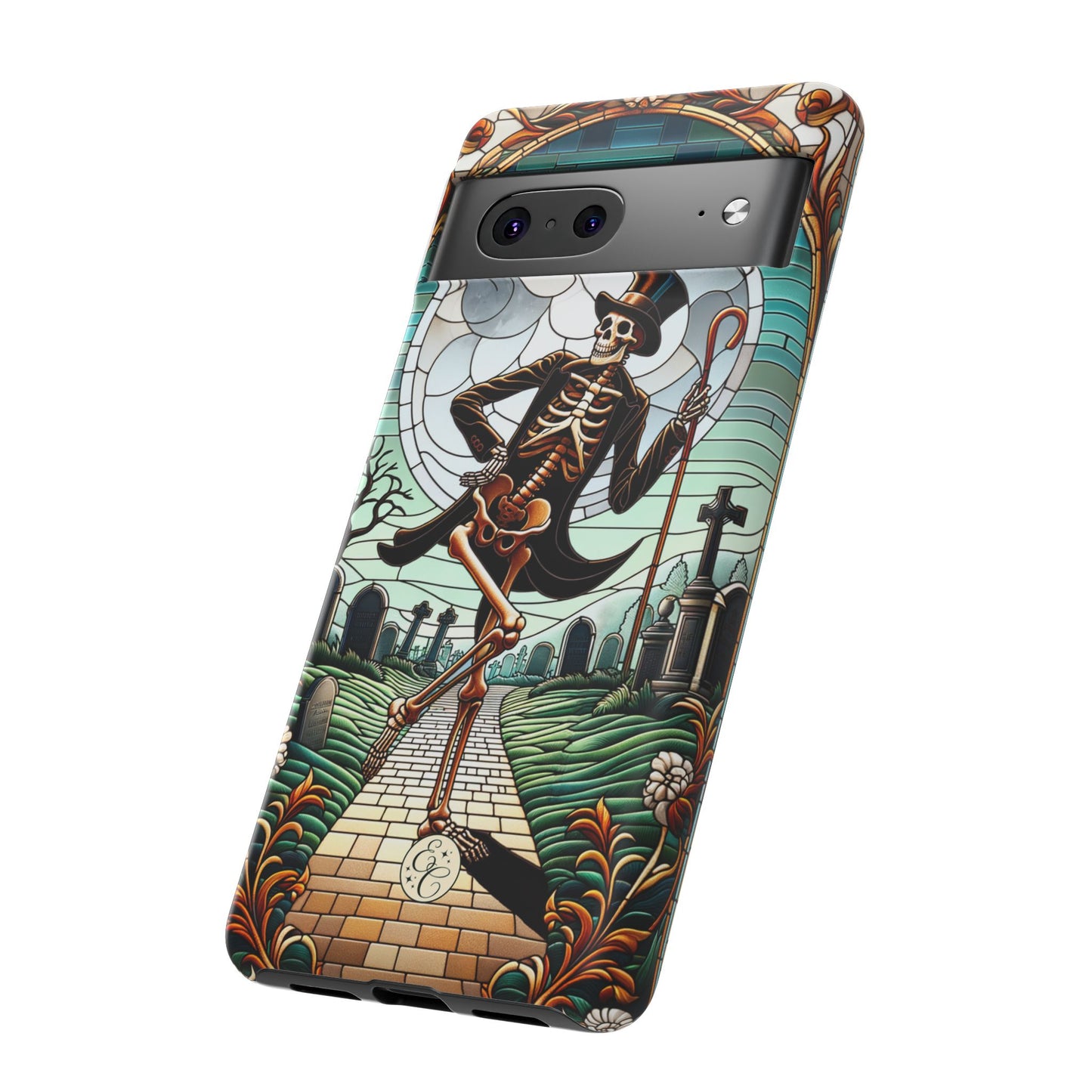 Dancing Skeleton Tough Phone Case