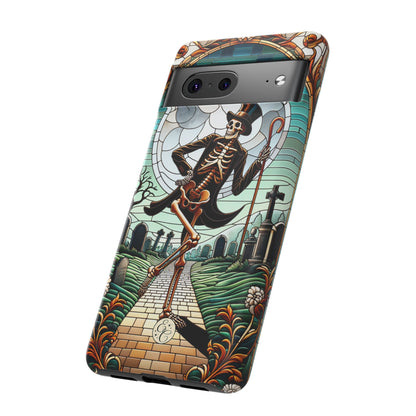 Dancing Skeleton Tough Phone Case