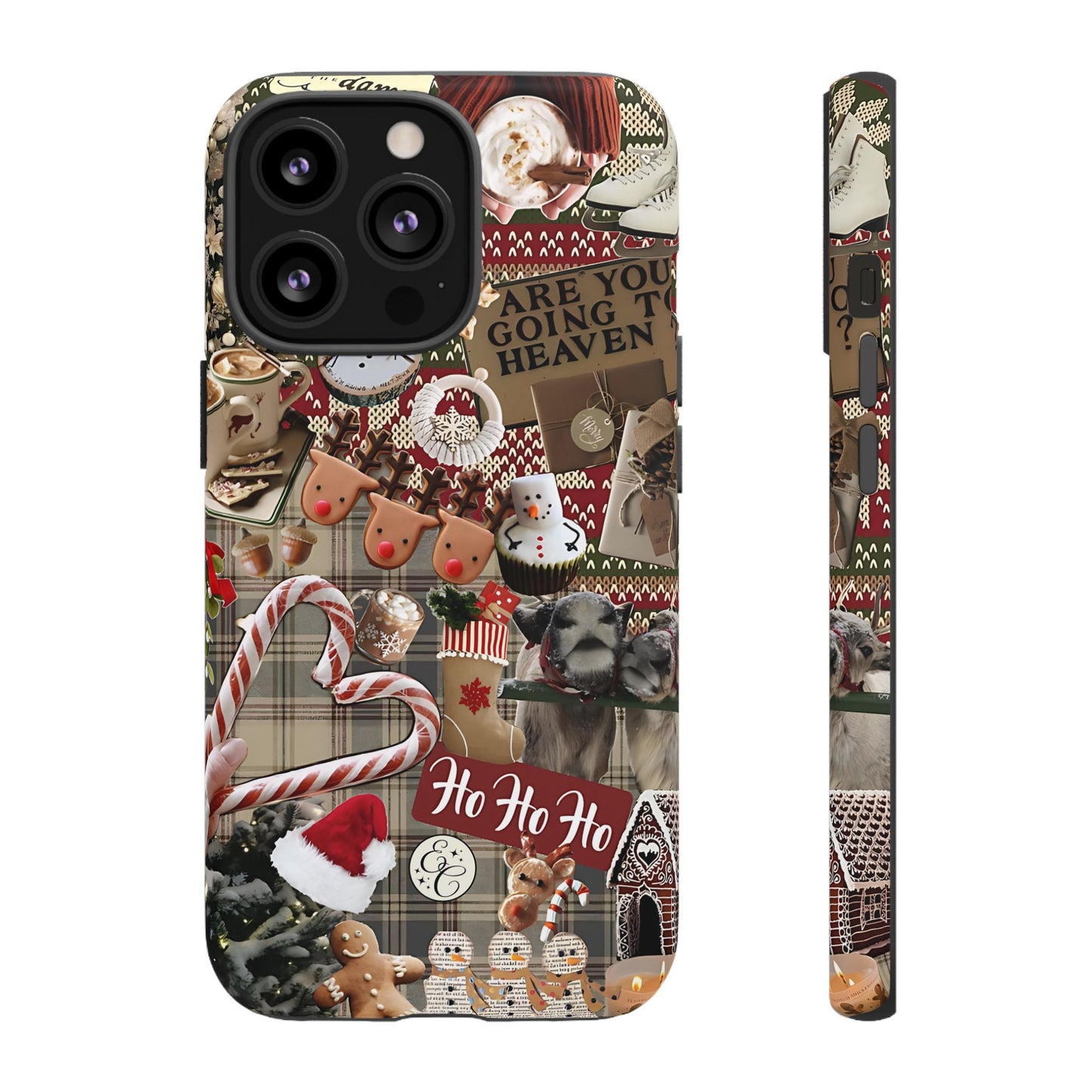 Christmas Festive Collage Tough Phone Case