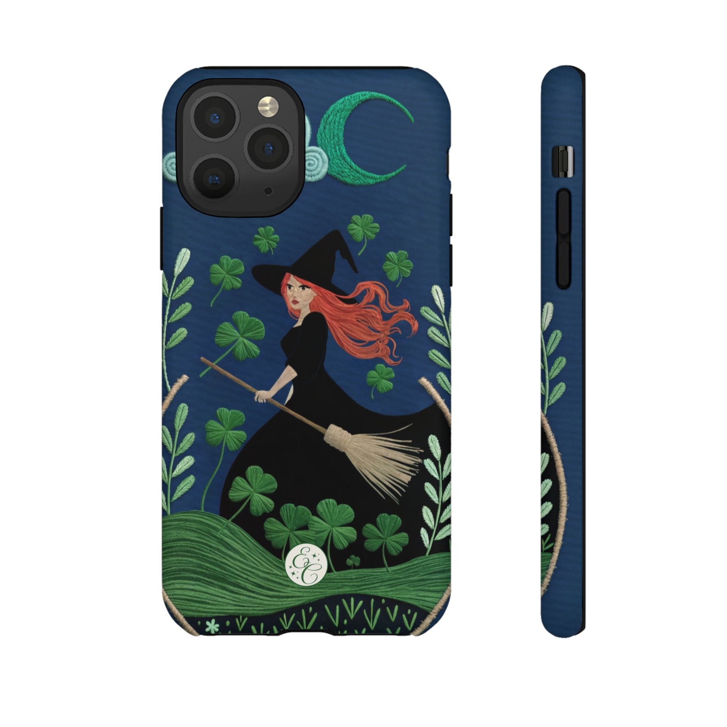 Irish Witch’s Moonlit Stroll Tough Phone Case