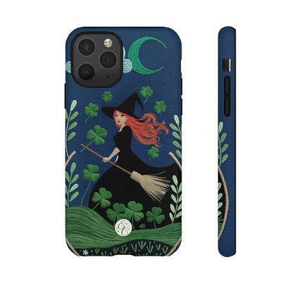 Irish Witch’s Moonlit Stroll Tough Phone Case
