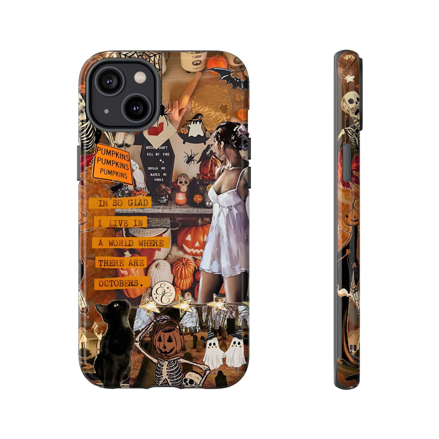 Halloween Aesthetic Collage Tough Phone Case