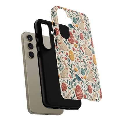 Vintage Easter Pattern Tough Phone Case