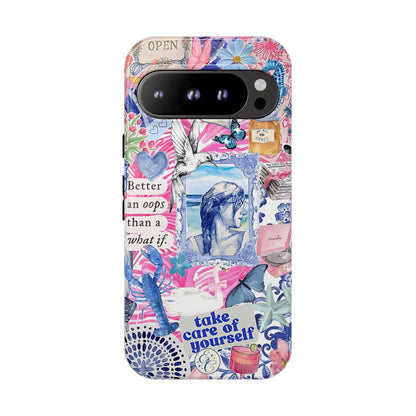 Coquette Summer Time Collage Tough Phone Case