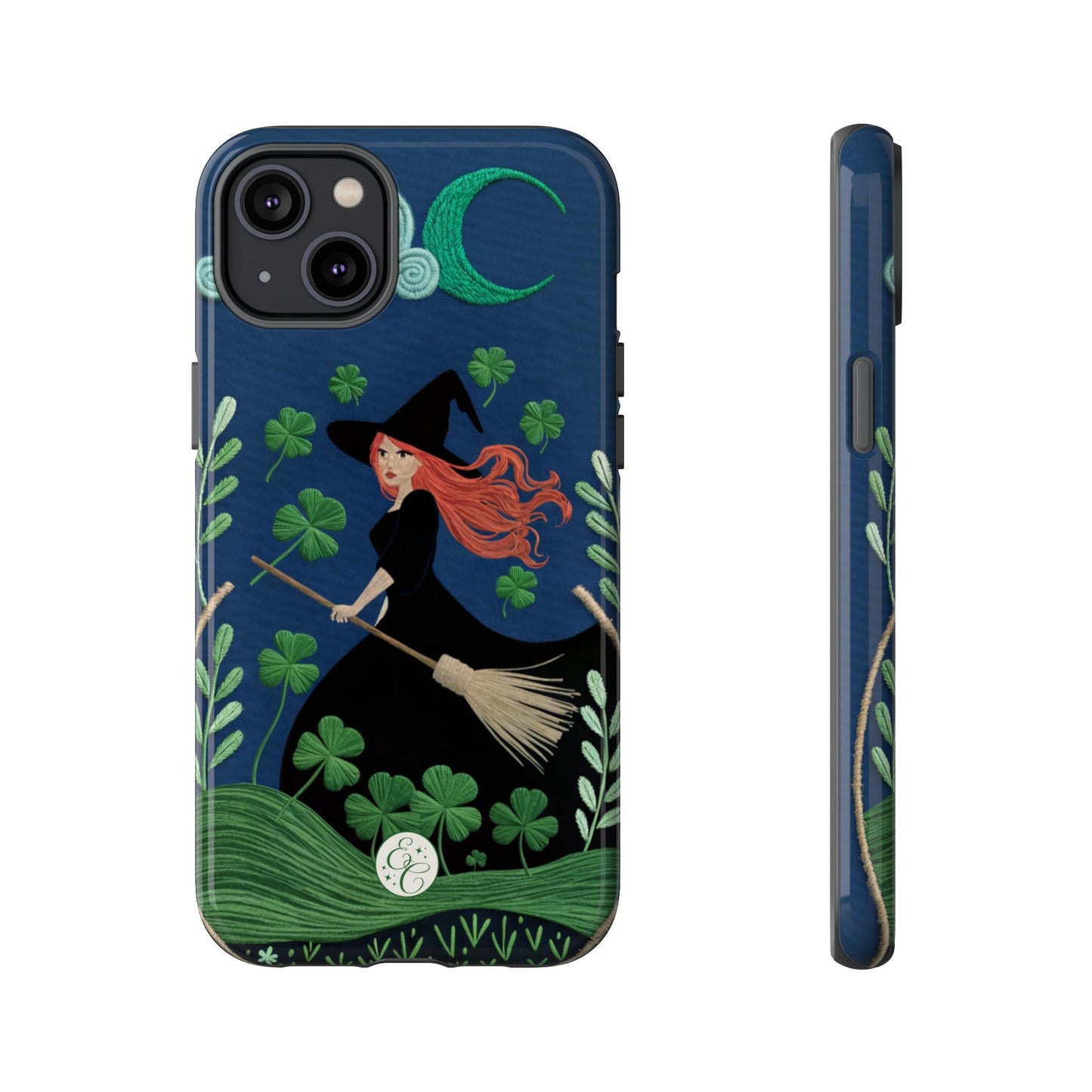 Irish Witch’s Moonlit Stroll Tough Phone Case