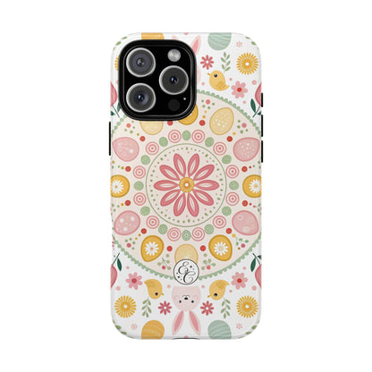 Colorful Easter Mandala Tough Phone Case