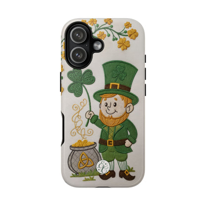 Cute Leprechaun Tough Phone Case