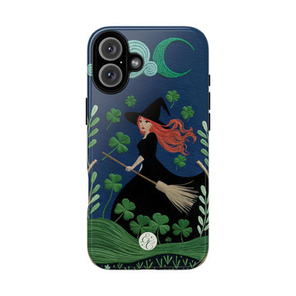 Irish Witch’s Moonlit Stroll Tough Phone Case