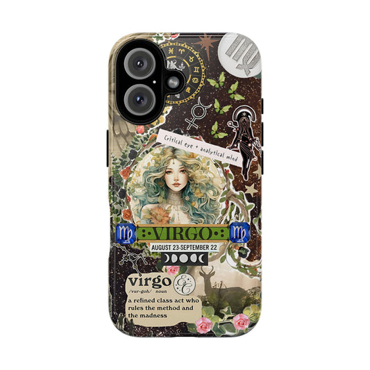 Virgo Zodiac Star Sign Tough Phone Case