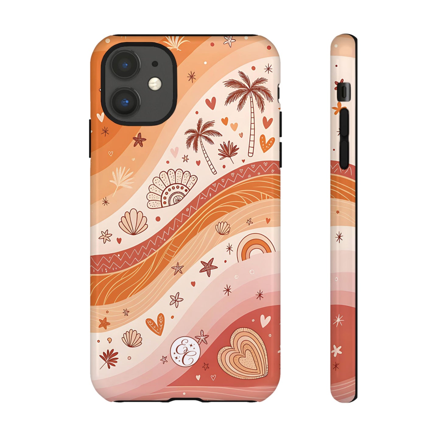 Lesbian Pride Boho Beach Tough Phone Case