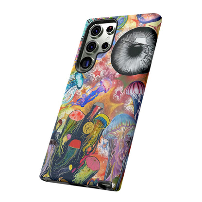 Surreal Jellyfish Tough Phone Case