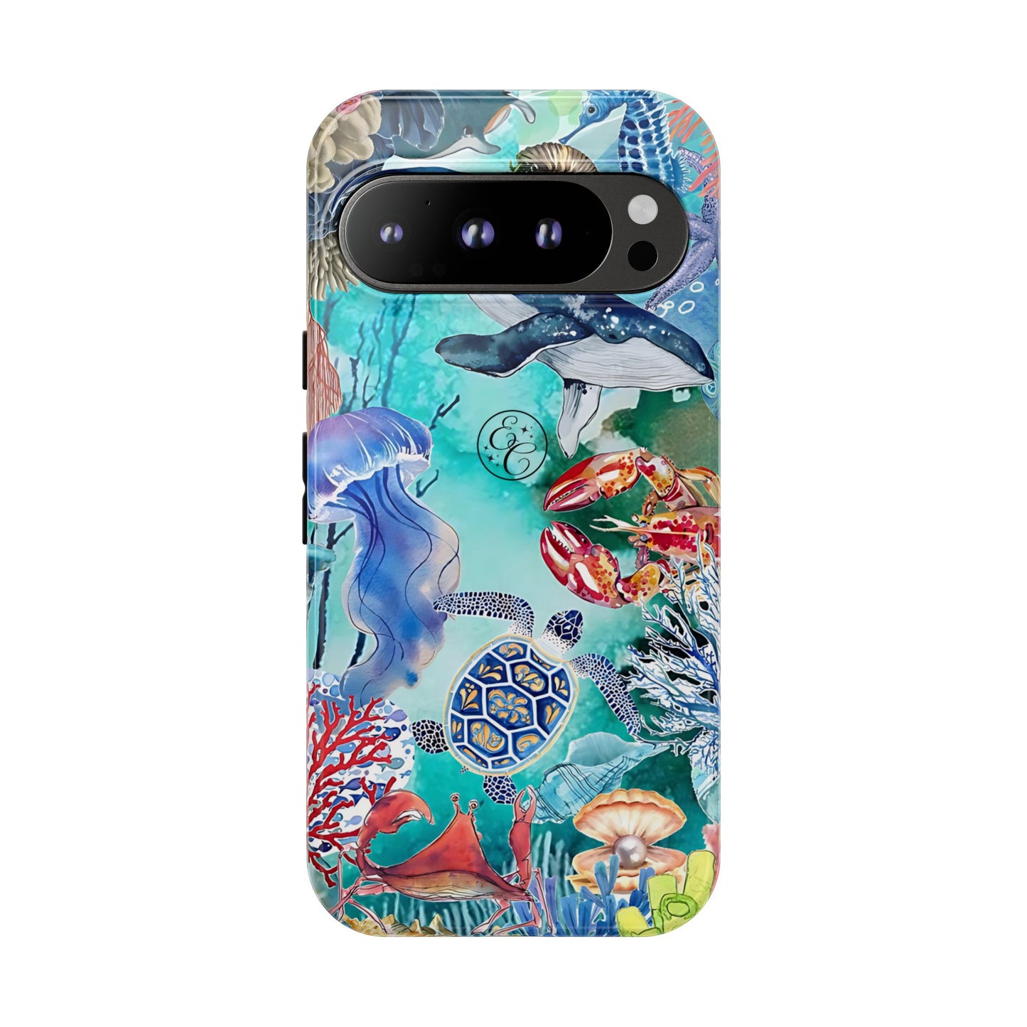 Ocean Wonders Collage Tough Phone Case