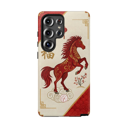 Chinese Zodiac Horse Tough Phone Case