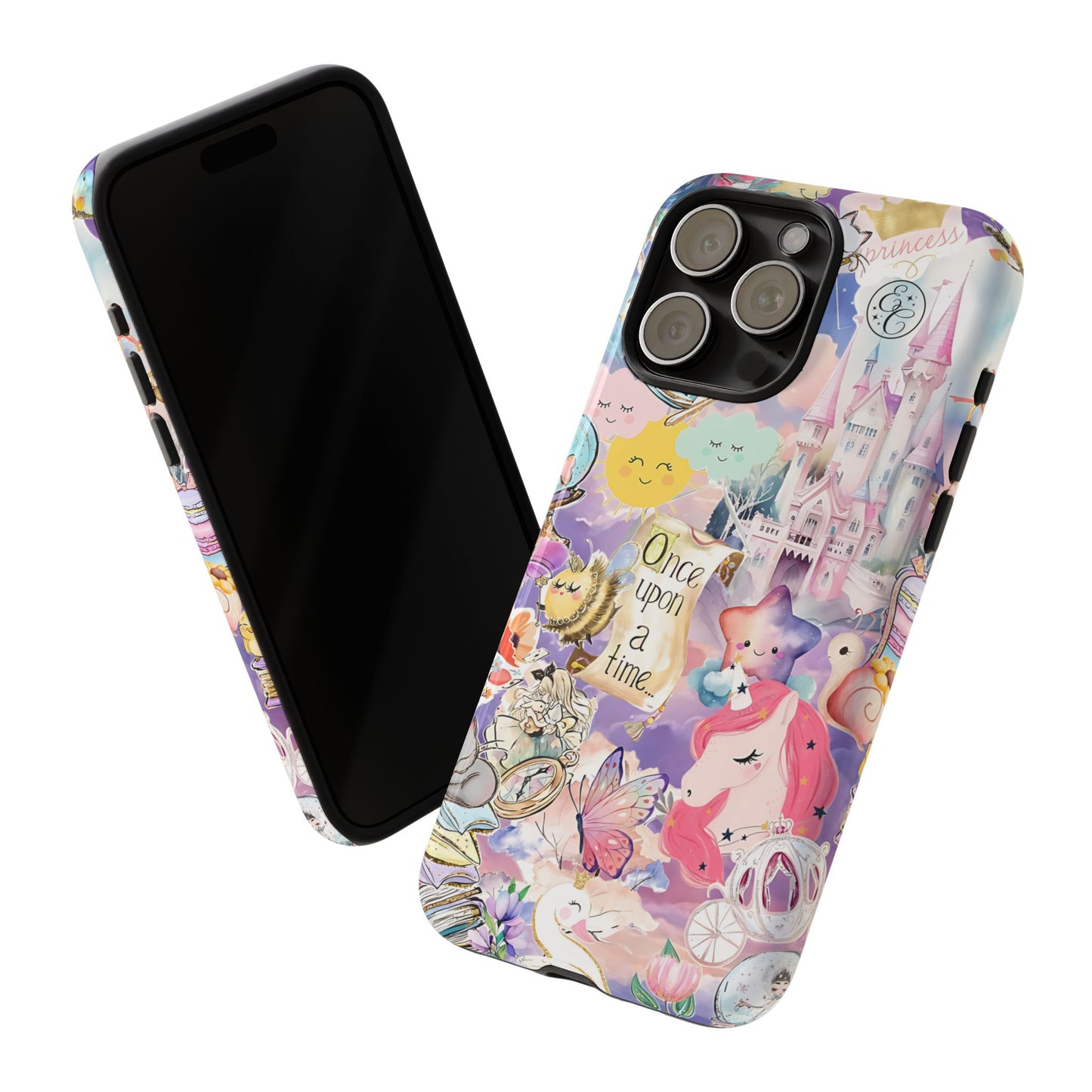 Whimsical Fairytale Collage Tough Phone Case