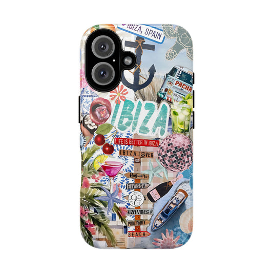 Ibiza Summer Vibes Collage Tough Phone Case