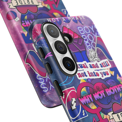 Bisexual Pop Art Tough Phone Case
