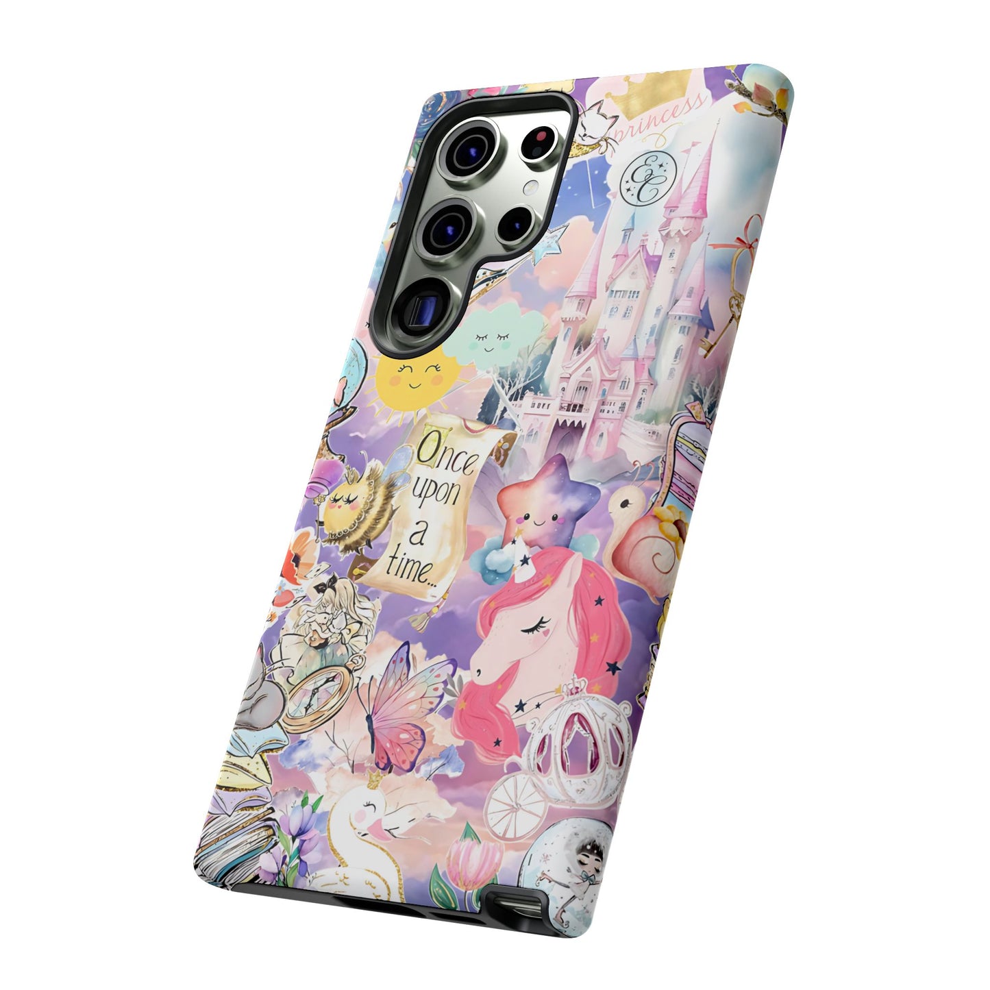 Whimsical Fairytale Collage Tough Phone Case