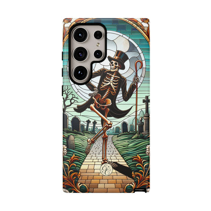 Dancing Skeleton Tough Phone Case