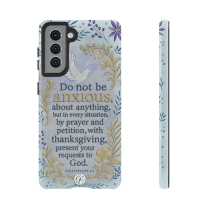 Philippians 4:6 Tough Phone Case