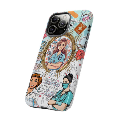 Nurse Art Tough Phone Case