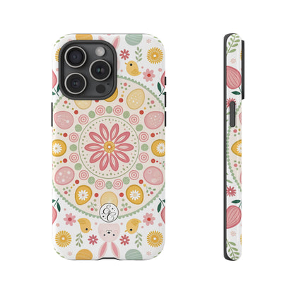 Colorful Easter Mandala Tough Phone Case