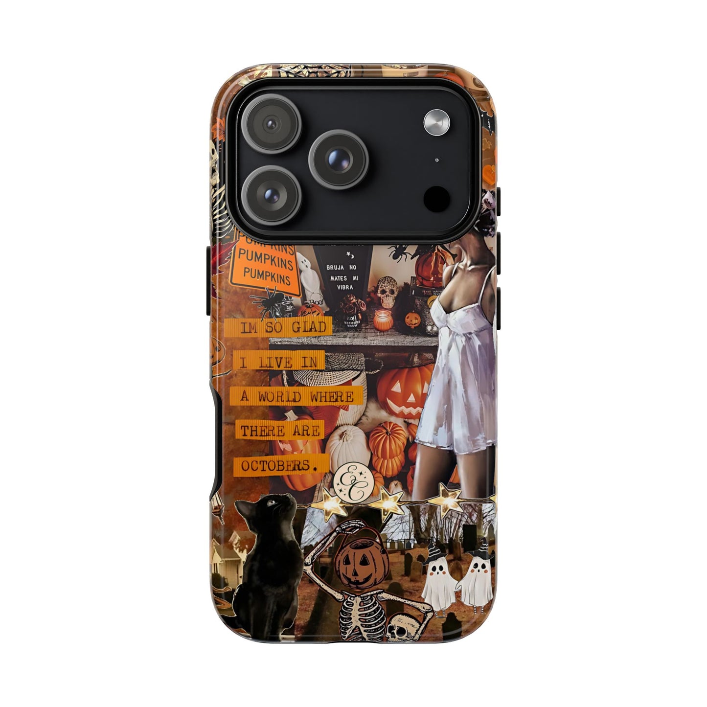 Halloween Aesthetic Collage Tough Phone Case