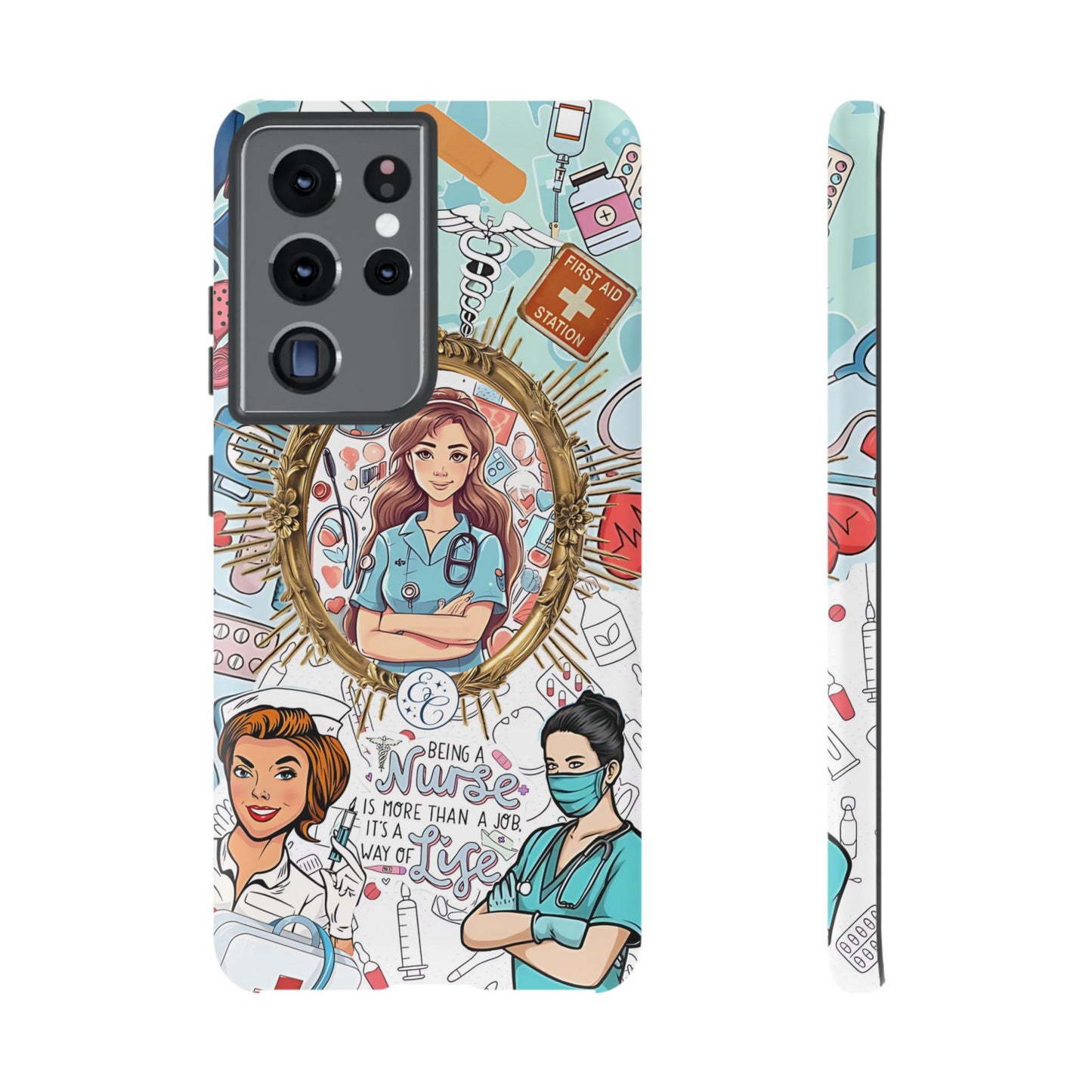 Nurse Art Tough Phone Case