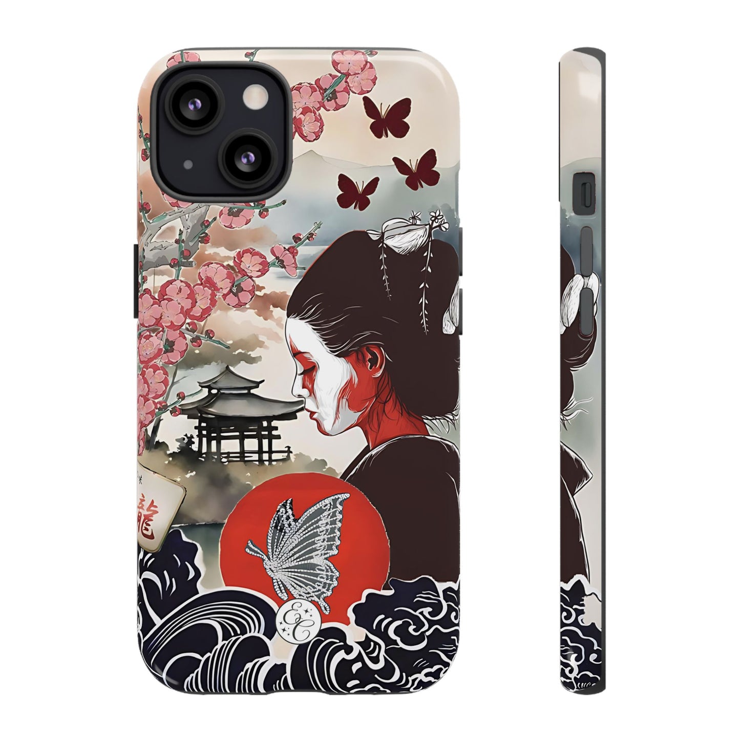 Japanese Geisha Tough Phone Case