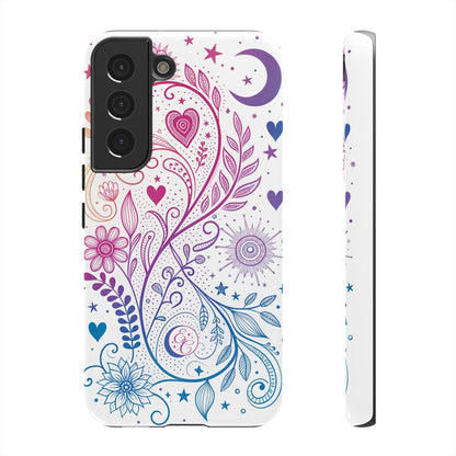 Subtel Bisexual Boho Doodle Tough Phone Case