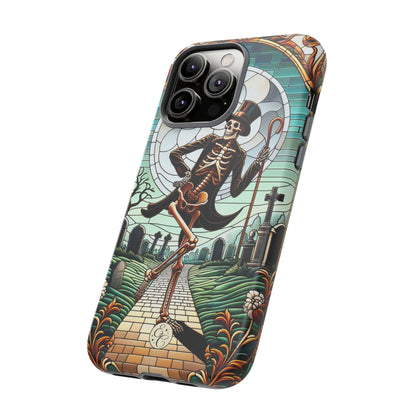 Dancing Skeleton Tough Phone Case