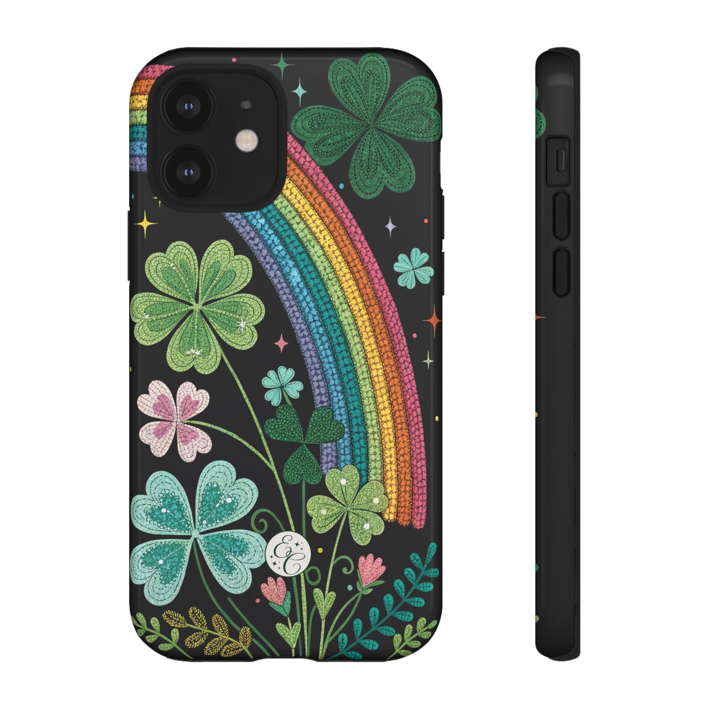 Rainbow & Shamrock Tough Phone Case