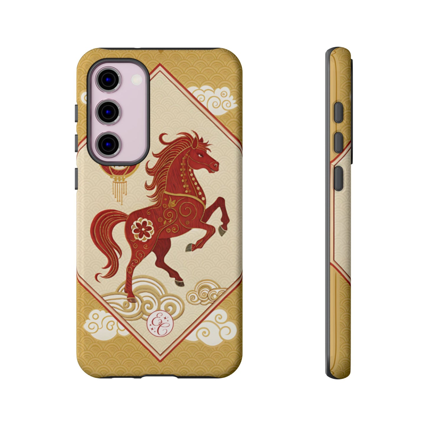 Chinese New Year Lucky Horse Tough Phone Case