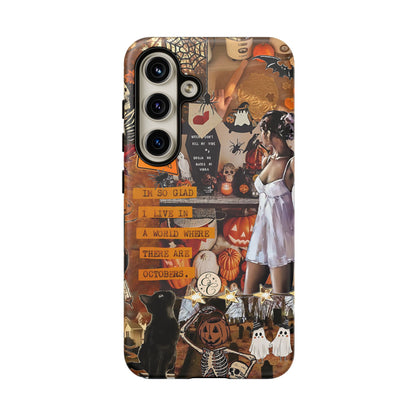 Halloween Aesthetic Collage Tough Phone Case
