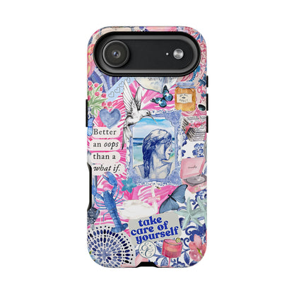 Coquette Summer Time Collage Tough Phone Case