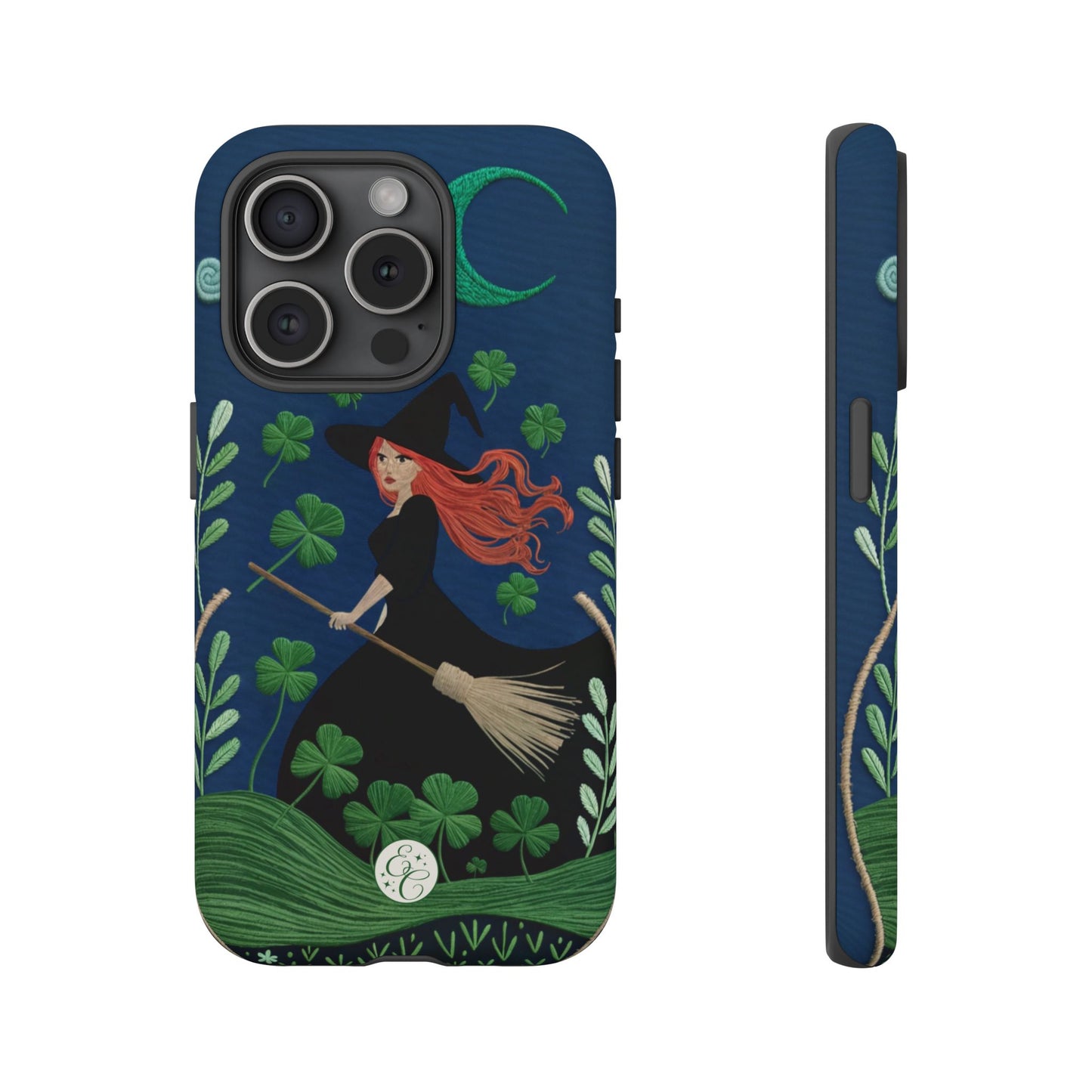 Irish Witch’s Moonlit Stroll Tough Phone Case