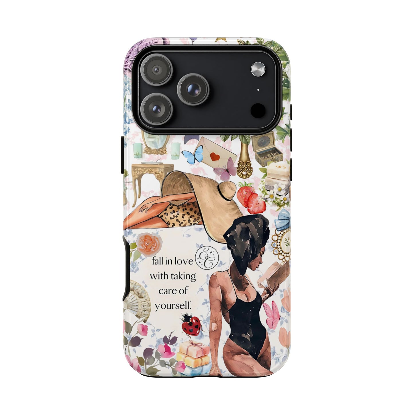 Aesthetic Coquette Collage Tough Phone Case