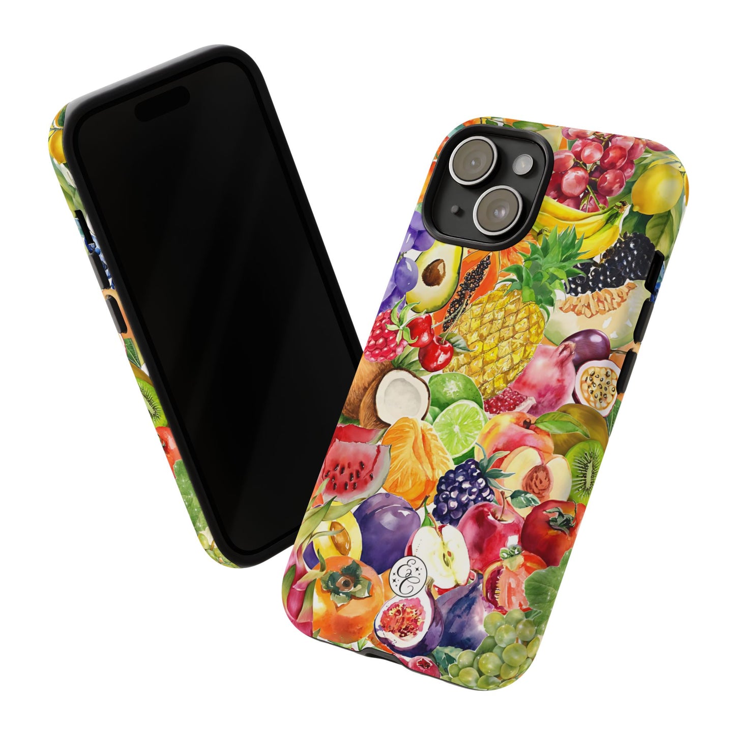 Colorful Fruits Collage Tough Phone Case