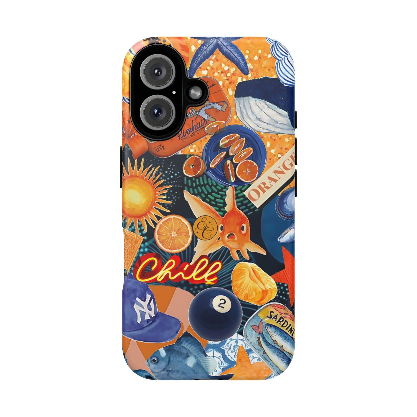 Nautical and Citrus Tough Phone Case