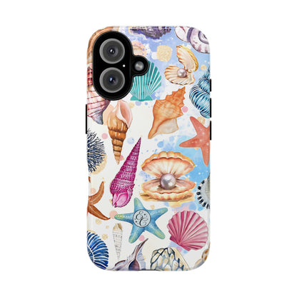 Colorful Sea Shells Tough Phone Case