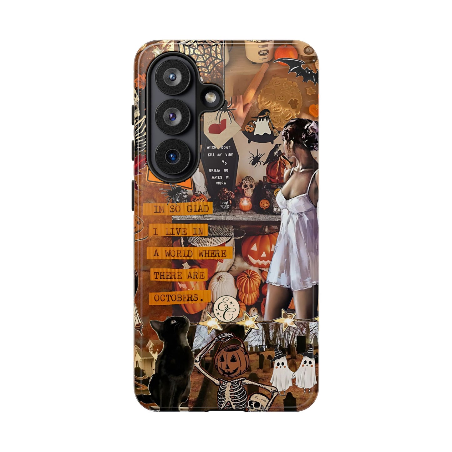 Halloween Aesthetic Collage Tough Phone Case